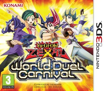 Yu-Gi-Oh! Zexal - World Duel Carnival (Europe) (En,Fr,De,Es,It) box cover front
